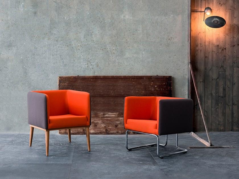 Tuna Ofis Стул из ткани с подлокотниками Twist sun-id-1473691 - Вид №1