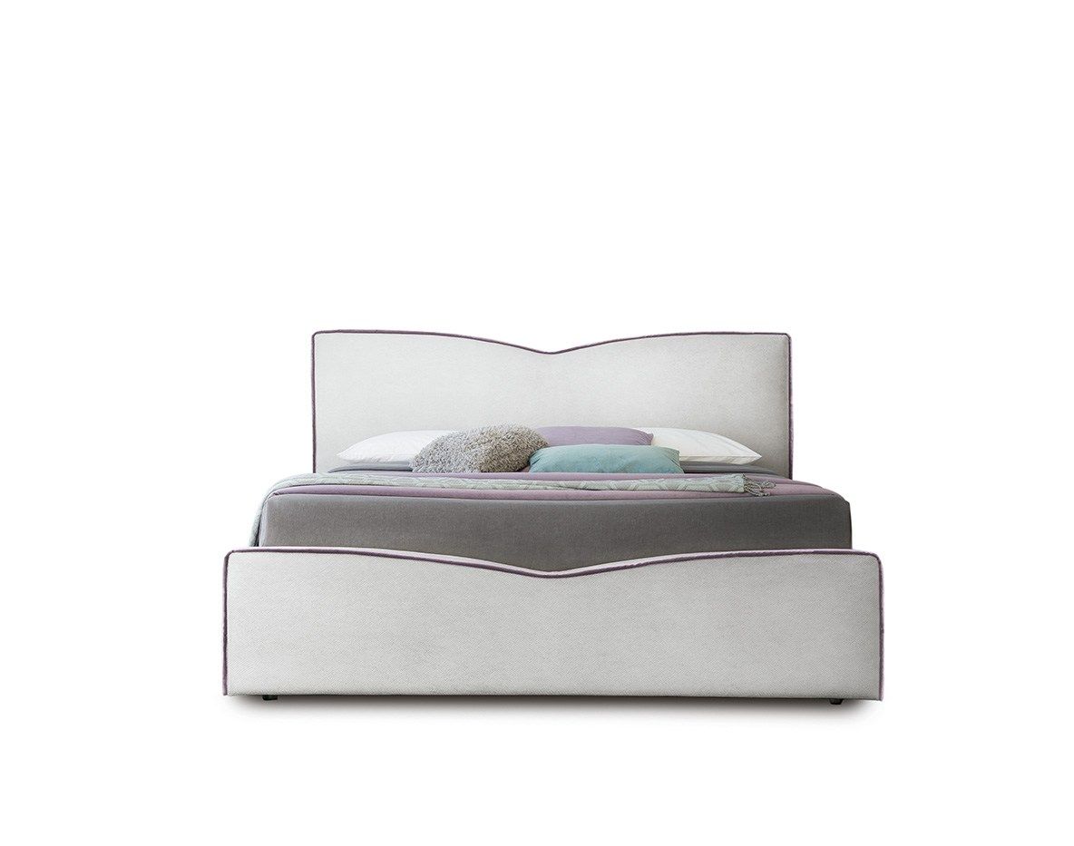 Двуспальная кровать для хранения ткани с мягким изголовьем Felis Bedstories ARCH-00026283 - Вид №1