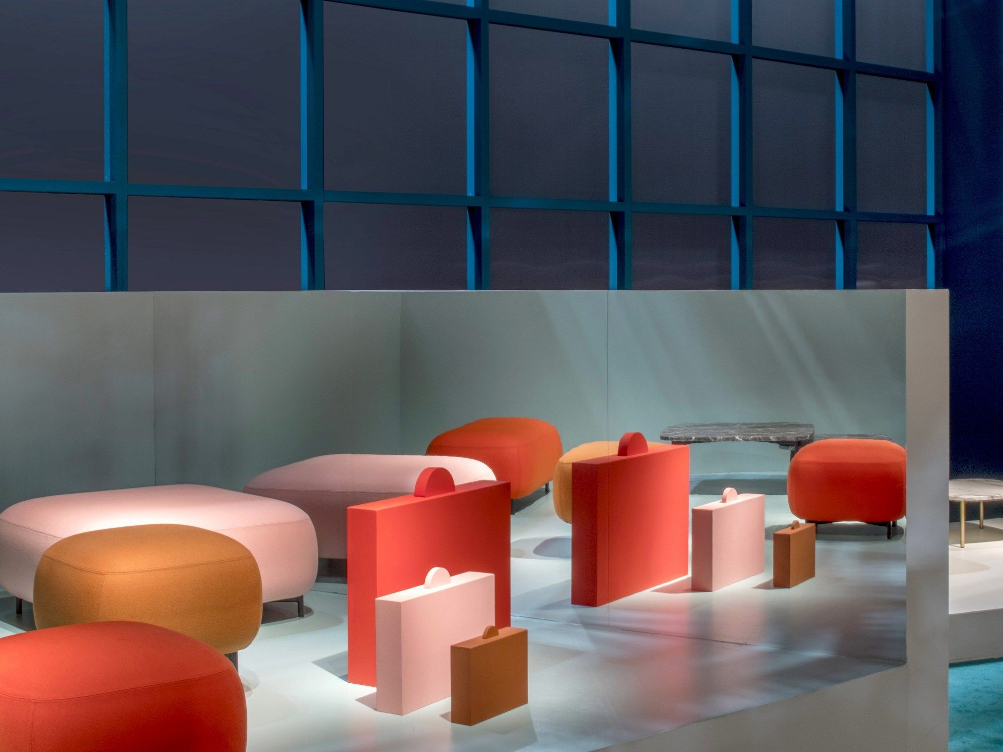 Квадратный пуф из ткани Pedrali Buddy ARCH-00144878 - Вид №6