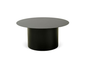 Круглый железный журнальный столик