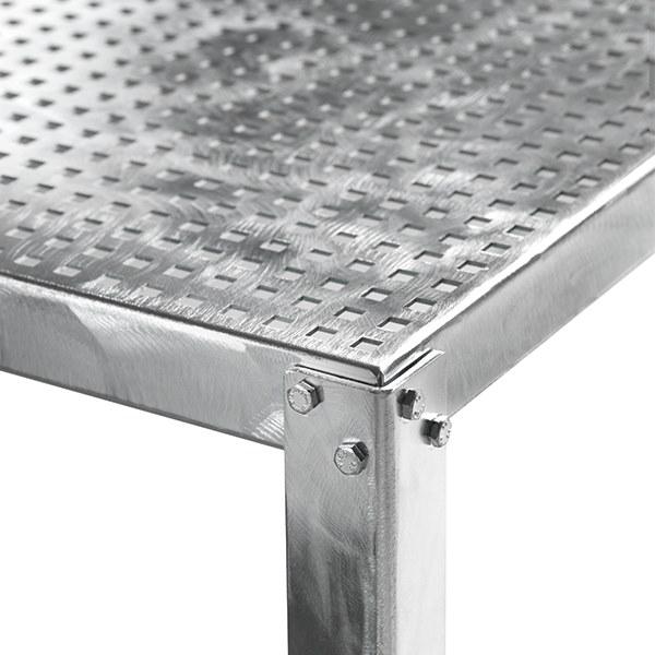 PF Stile Квадратный стол из оцинкованной стали sun-id-1432005 - Вид №1