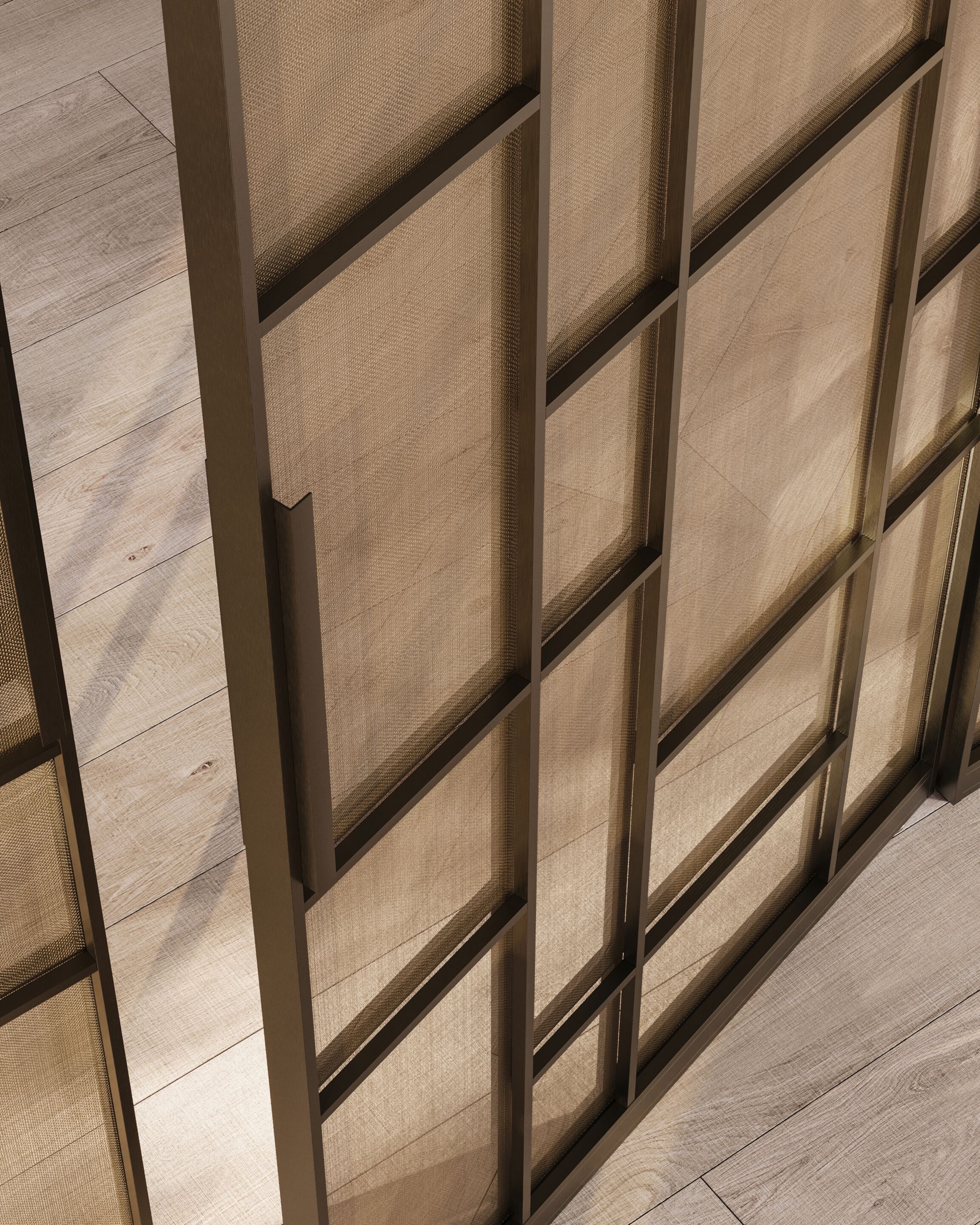 Алюминиевая и стеклянная поворотная дверь AXIS AXIS LIGHT ARCH-00088288 - Вид №4