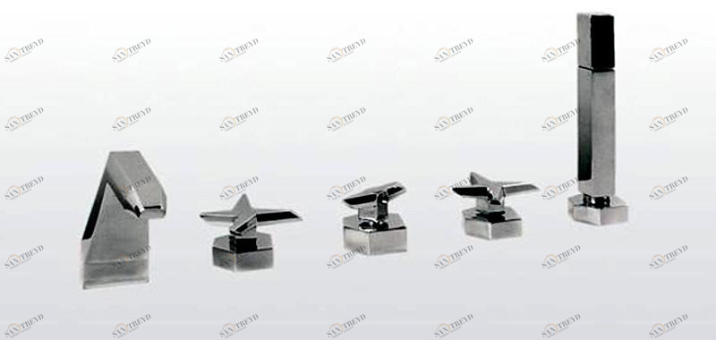 RUBINETTERIE STELLA Комплект для ванны на 5 отверстий Stella sun-id-1382316