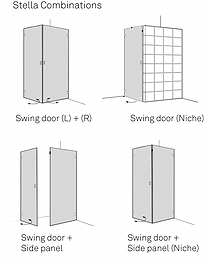 685682 Душевая дверь IFO Stella, дверь IFO Stella 800 правая - Вид №4
