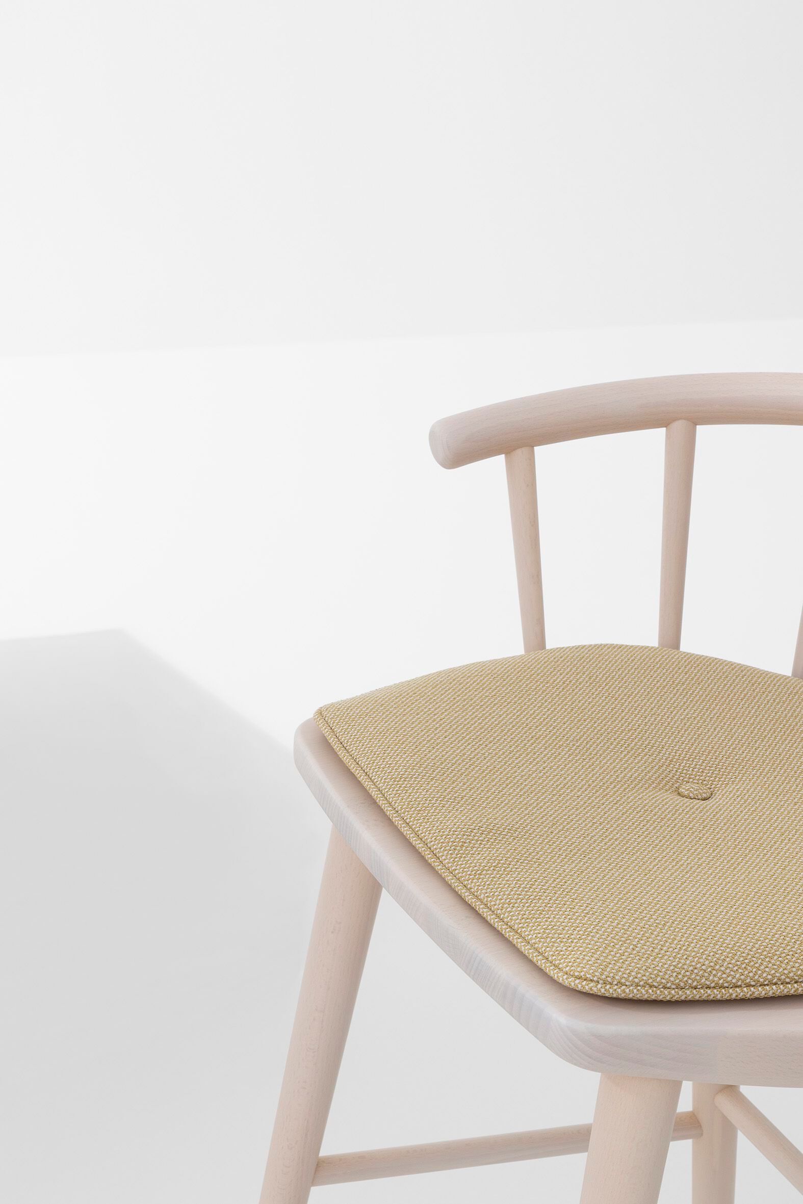 Стул из бука с подлокотниками Billiani W ARCH-00088079 - Вид №9