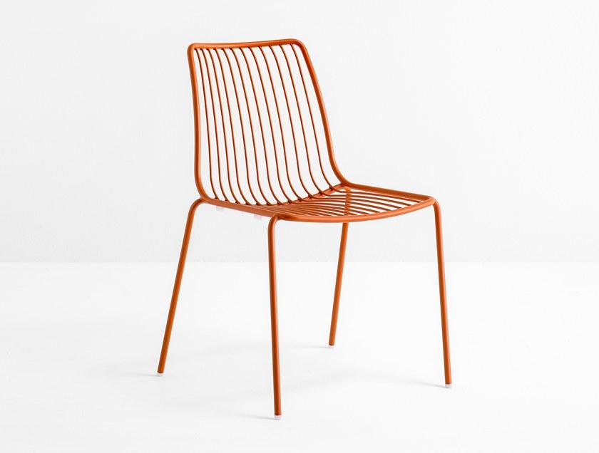 Штабелируемый металлический садовый стул Nolita 3651 Santreyd - Вид №2