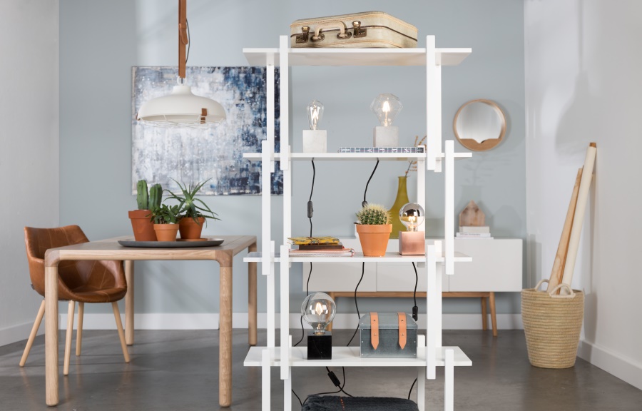 Лампа настольная Bolch, серая Zuiver 5200022 - Вид №1