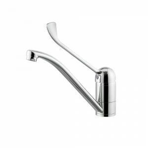 Смеситель для мойки, однорычажный, с поворотным изливом и длинной ручкой DREAM NEWFORM Италия