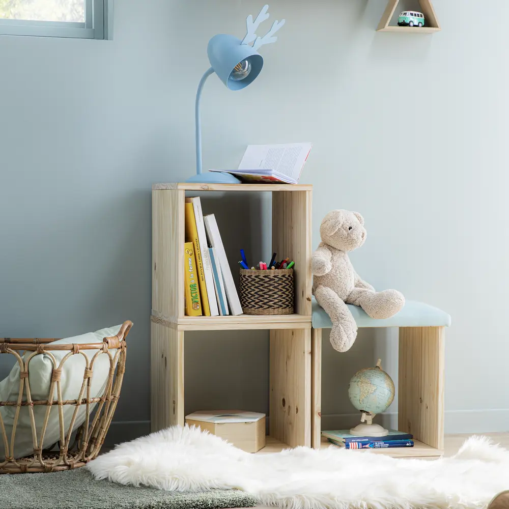 Настольная лампа рабочая KREAFORTA «Pina» цвет голубой 89462648 STLM-2210792  - Вид №12