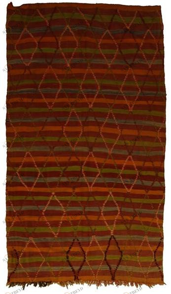 AFOLKI Прямоугольный шерстяной коврик Azilal Taa1089be