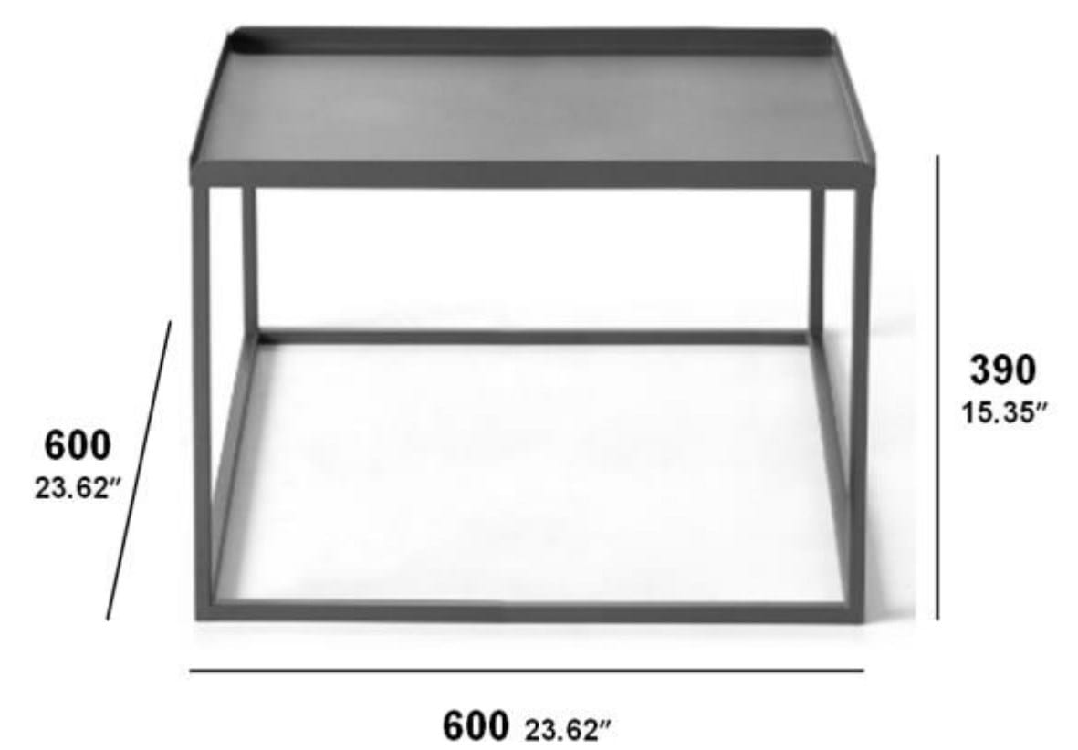 Журнальный столик с мраморной столешницей SITIA SIDE ARCH-00058545 - Вид №5