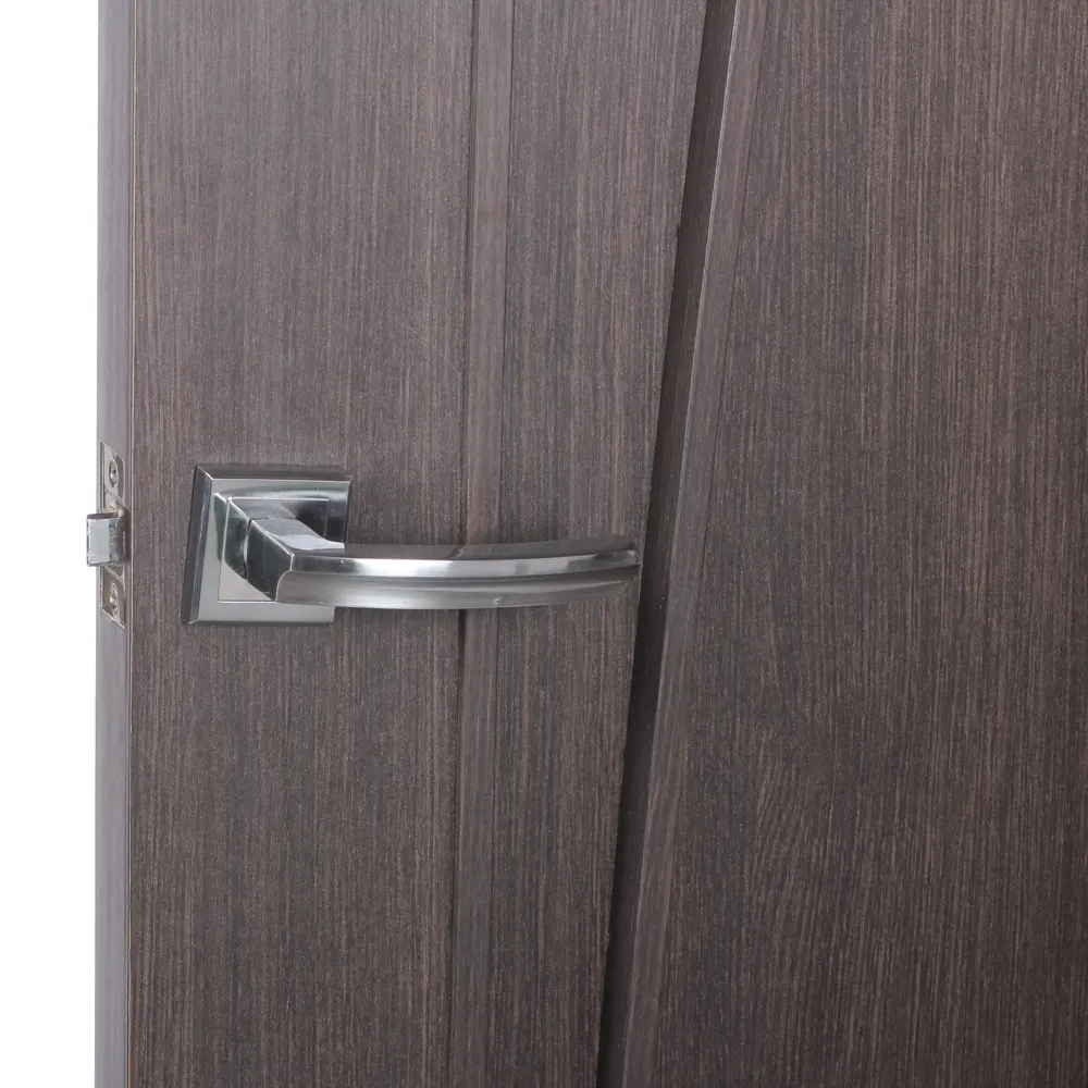 Ручка дверная на розетке Фабрика замков A 204 LPD, цвет глянцевый белый STLM-2030363 - Вид №4