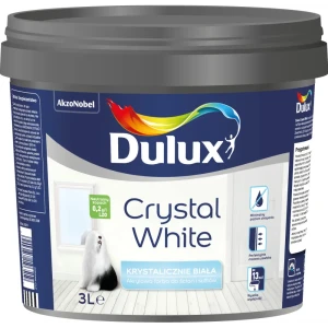 Краска Dulux Crystal WhiteI 3 л 18741659 STLM-2117189