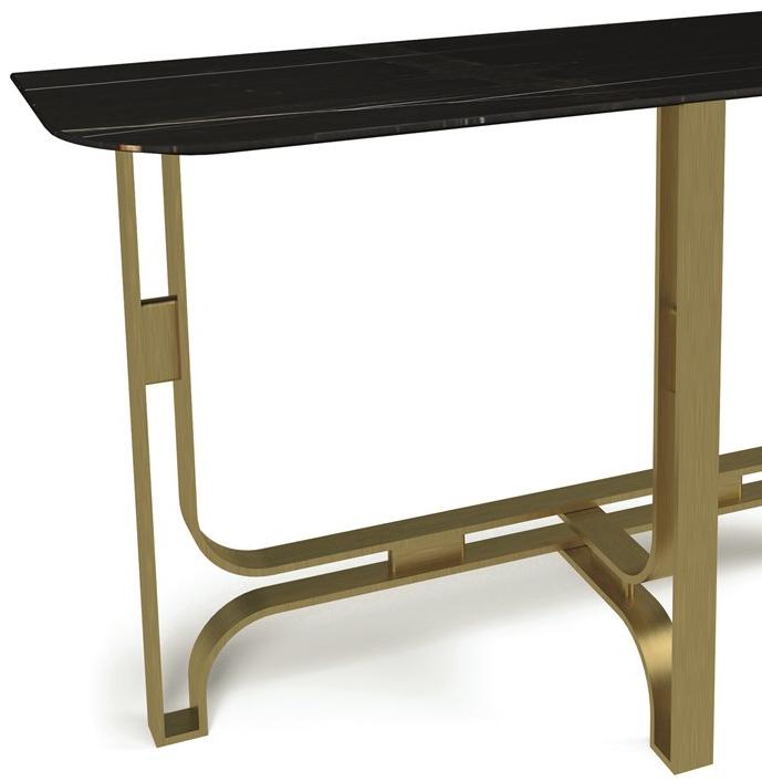 MARIONI Прямоугольная металлическая консоль Gregory 02711a - Вид №1