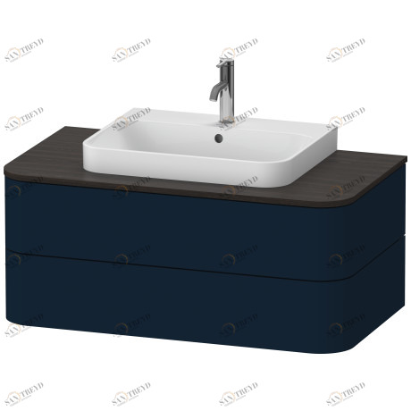 HP496109898 Подвесная раковина настенная овальная Duravit Happy D.2 Plus белая