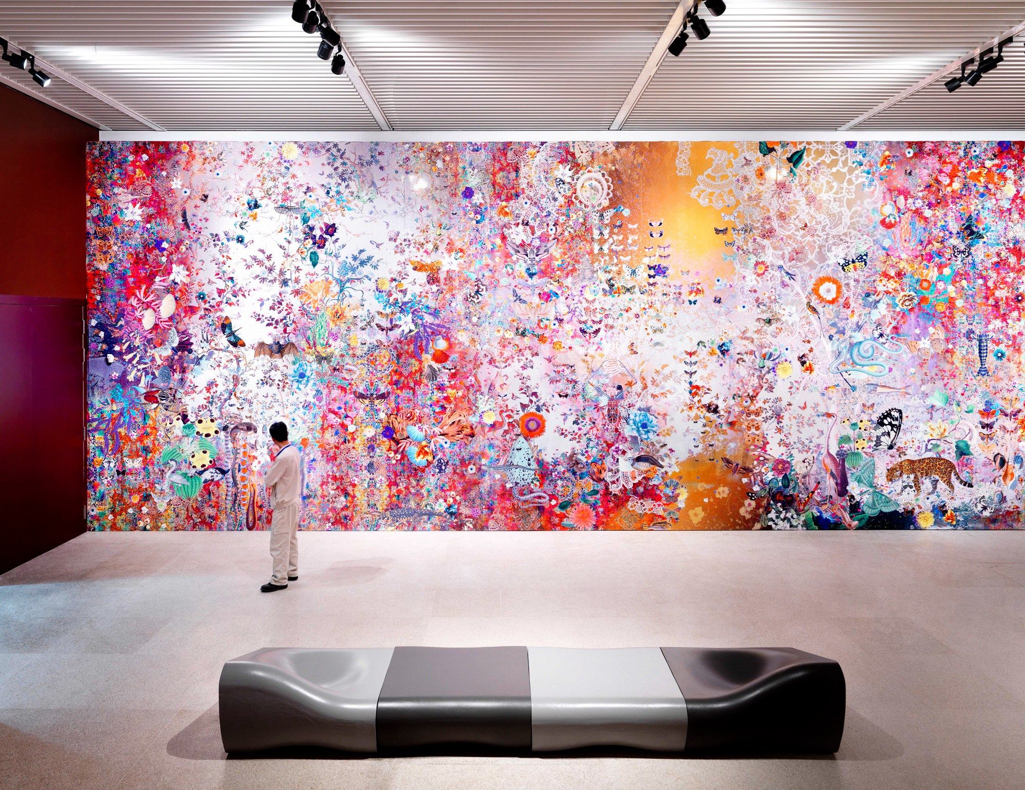 Модульная бетонная скамья со спинкой SWISSPEARL дизайн ARCH-00096634 - Вид №2