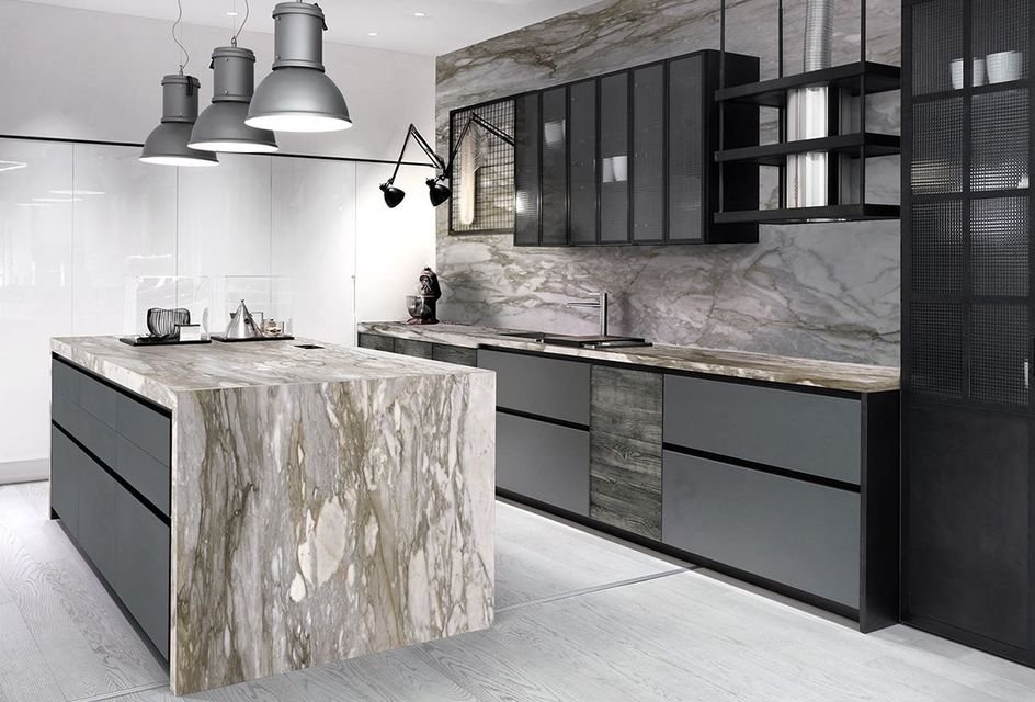 Столешницы для кухни - Мрамор Элит LIGRON LIST282 9024 - Вид №10