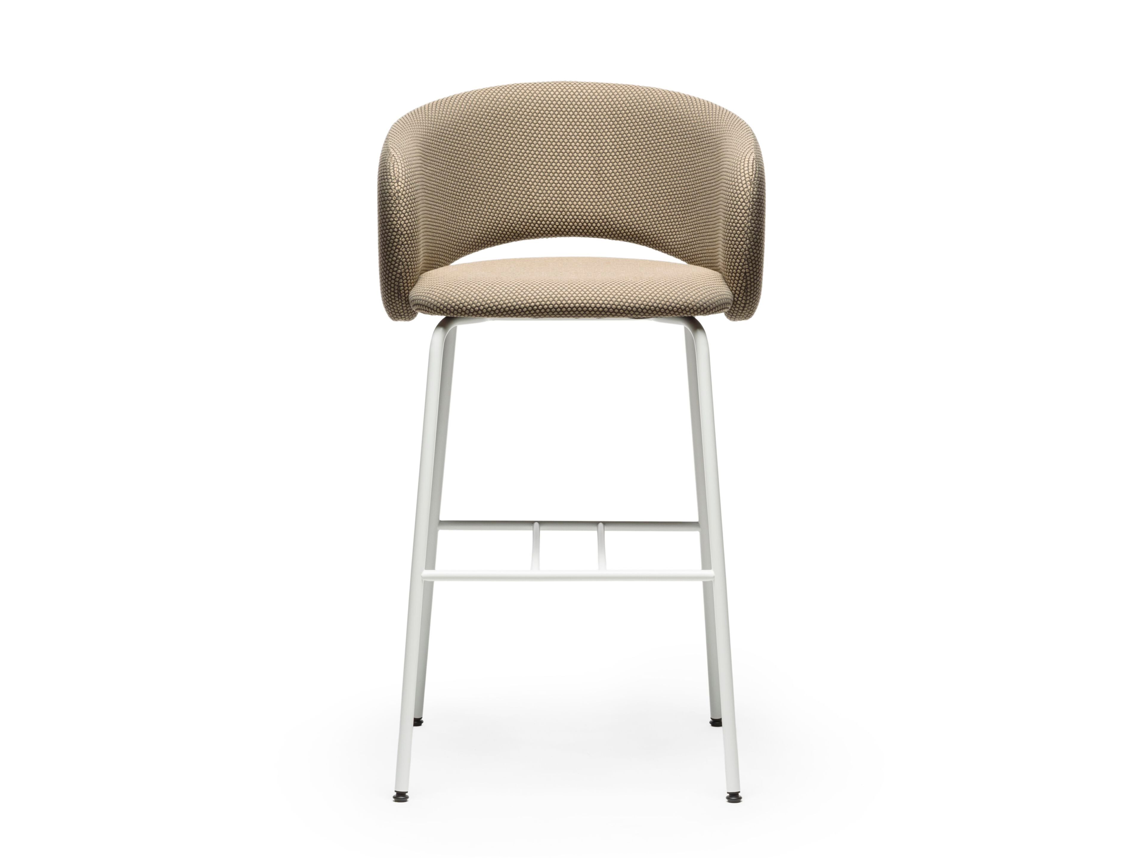 Высокий тканевый стул с подлокотниками и спинкой CHAIRS & MORE Bel ARCH-00083832 - Вид №1