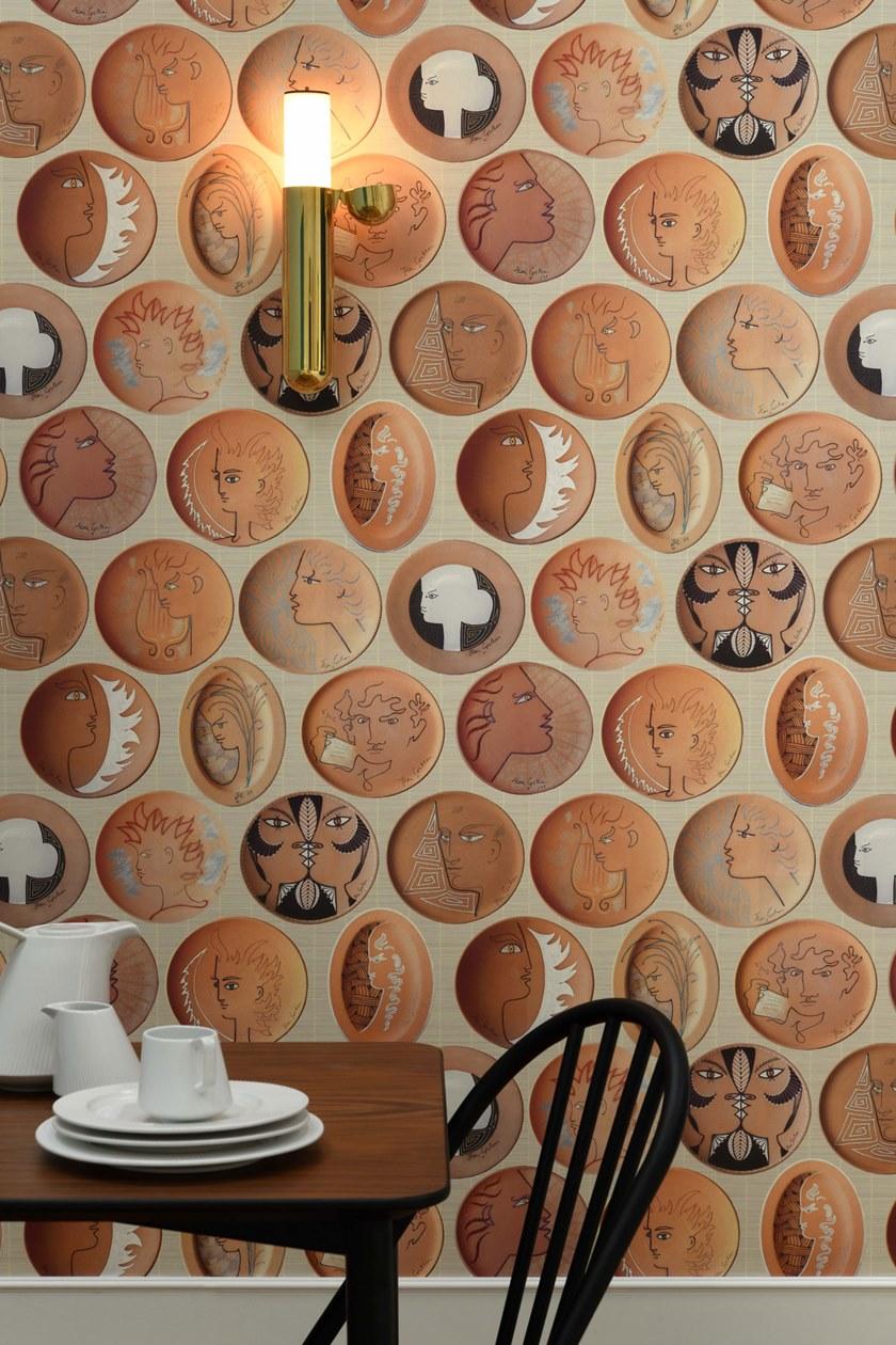 LELIEVRE Виниловые обои с цифровой печатью Deuxieme chapitre - jean cocteau 6467 - Вид №1