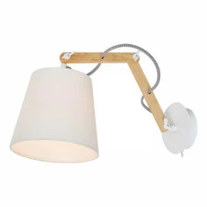 Спот настенный с абажуром белый Pinoccio A5700AP-1WH ARTE LAMP PINOCCIO WHITE 00-3891493 Белый