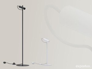 Алюминиевая регулируемая светодиодная настольная лампа