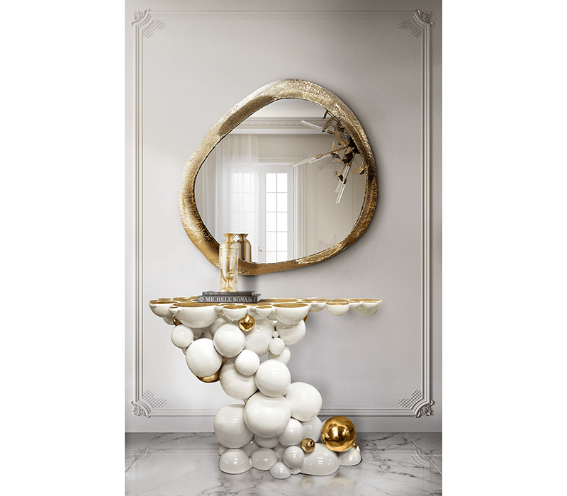 0-180 Ньютон белая консоль Boca Do Lobo  - Вид №7