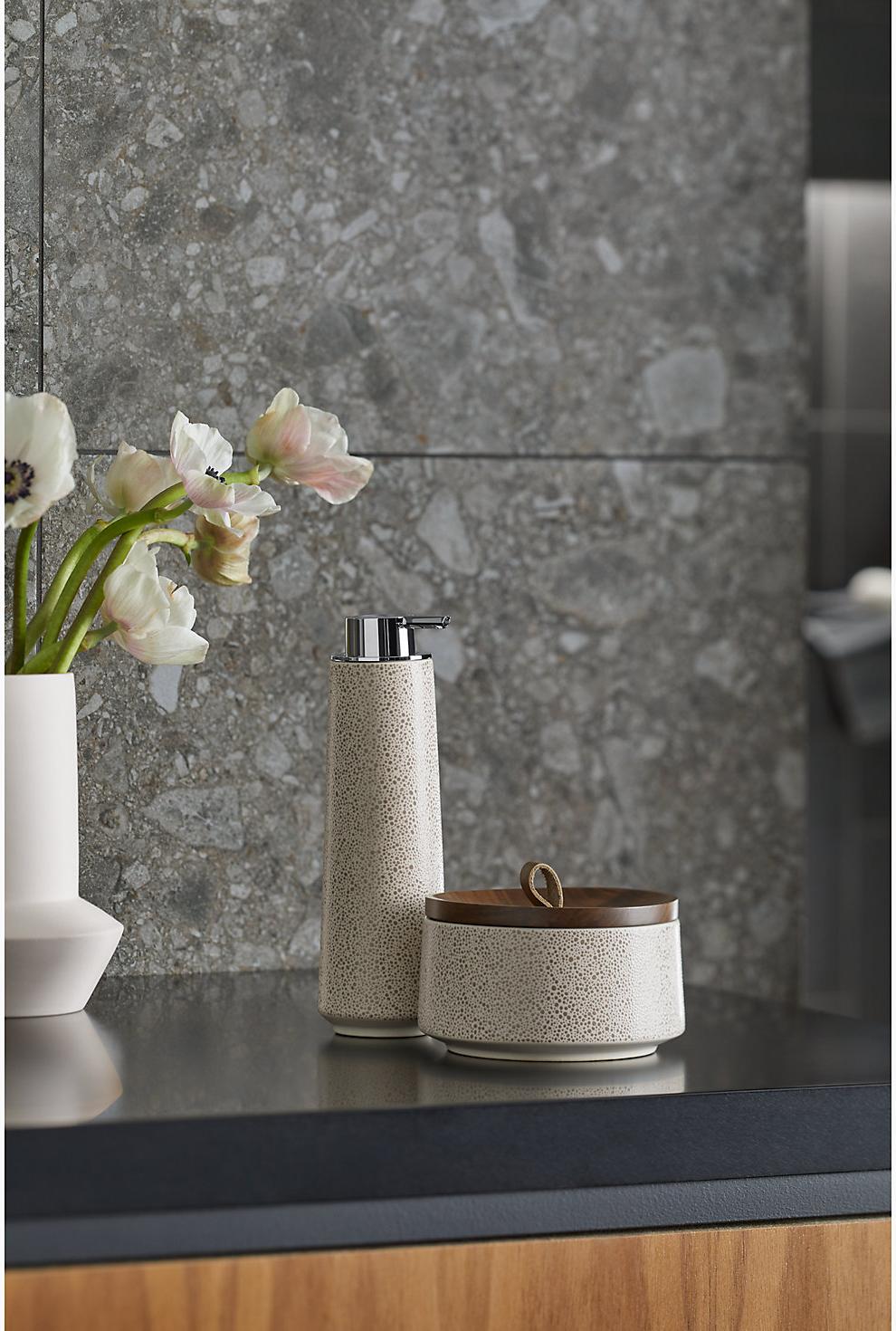 KOHLER Набор аксессуаров Bente , состоящий из двух частей, Oyster Pearl K-29591-SSP-HDN  - Вид №3