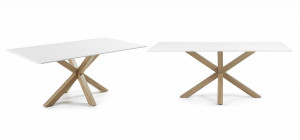 051152 Стол Arya 200x100 керамика белый La Forma Argo