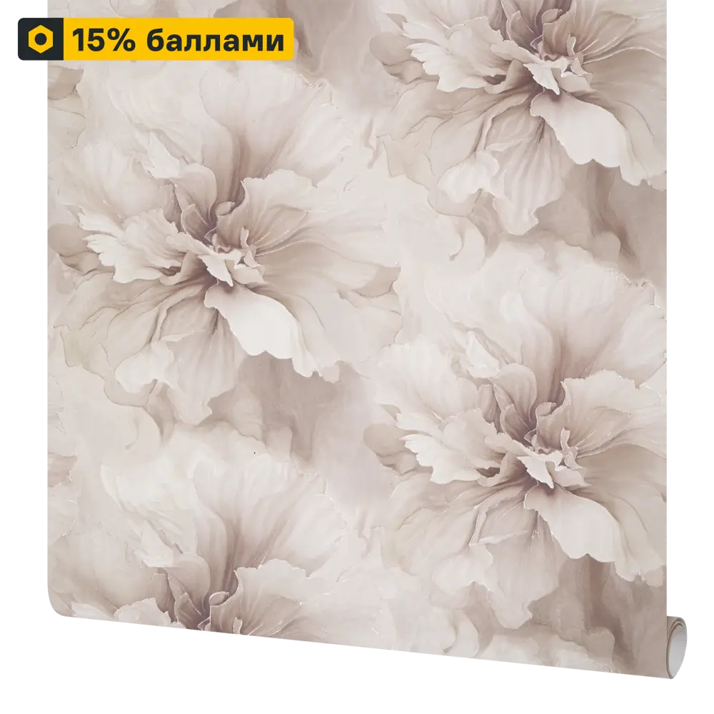 Флизелиновые обои Victoria Stenova Primadonna бежевые 1.06 м 89395981 STLM-1405625