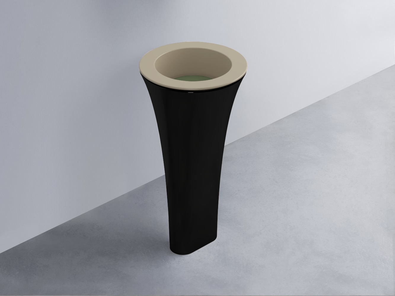 AMLA45-AV+AMPILT-AG+AMCOLT-N Раковина Amedeo Tondo отдельностоящая cielo Enjoy + Amedeo Ceramica Cielo