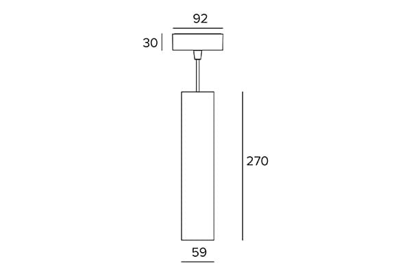 Алюминиевый светодиодный подвесной светильник TARGETTI Label ARCH-00078211 - Вид №3