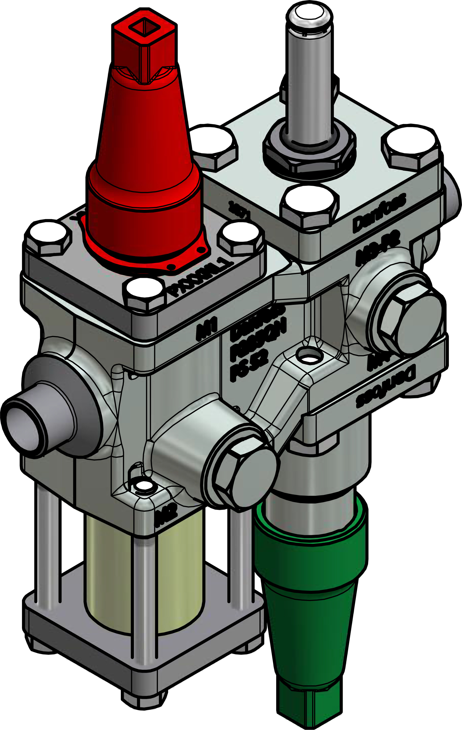 Danfoss ICF 15 — многофункциональные клапанные станции ICF-15-4-10RB Клапан-регулятор универ. 027L4540  - Вид №13