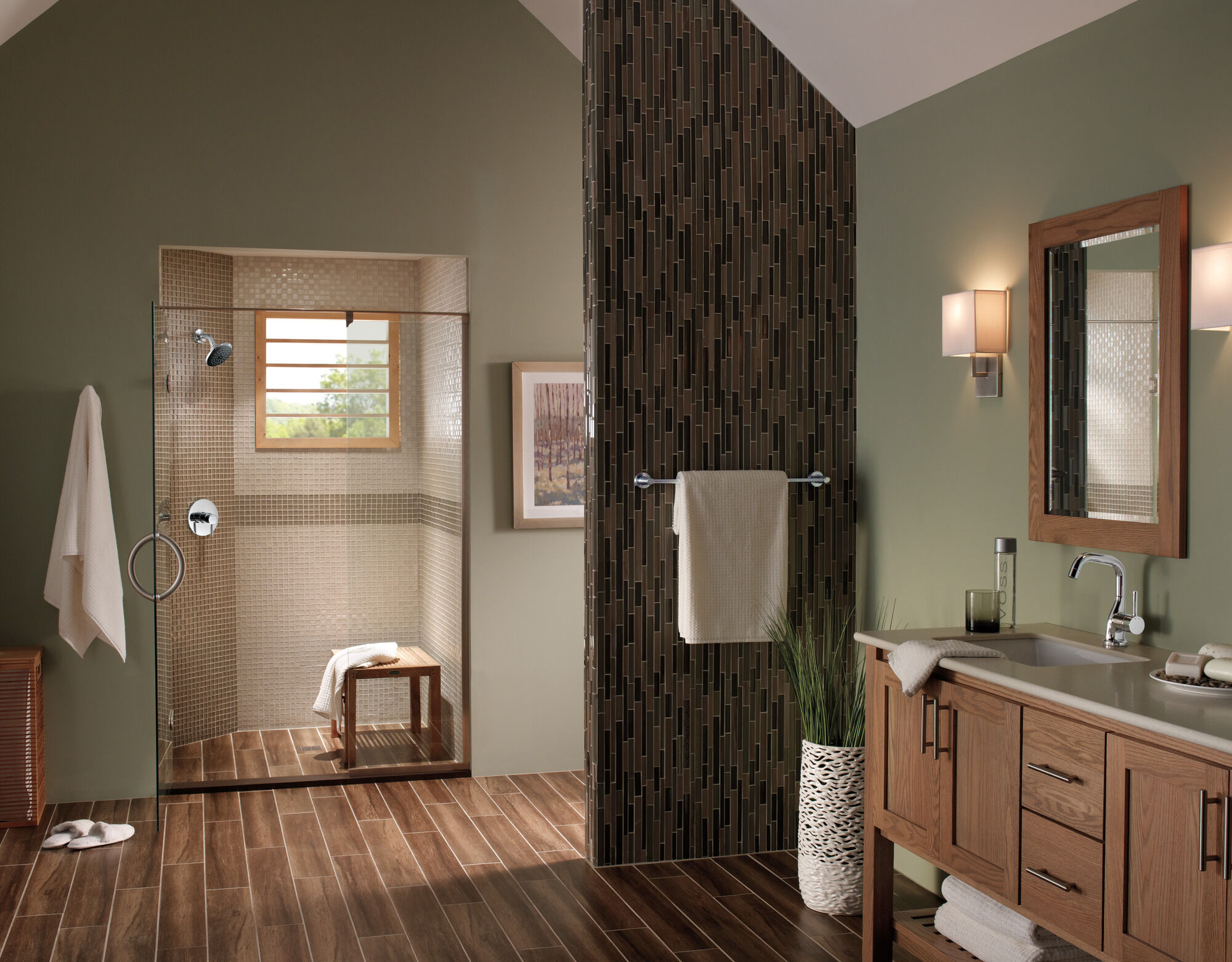 24-дюймовый одинарный полотенцесушитель Delta Faucet MODERN IAO20824 - Вид №1