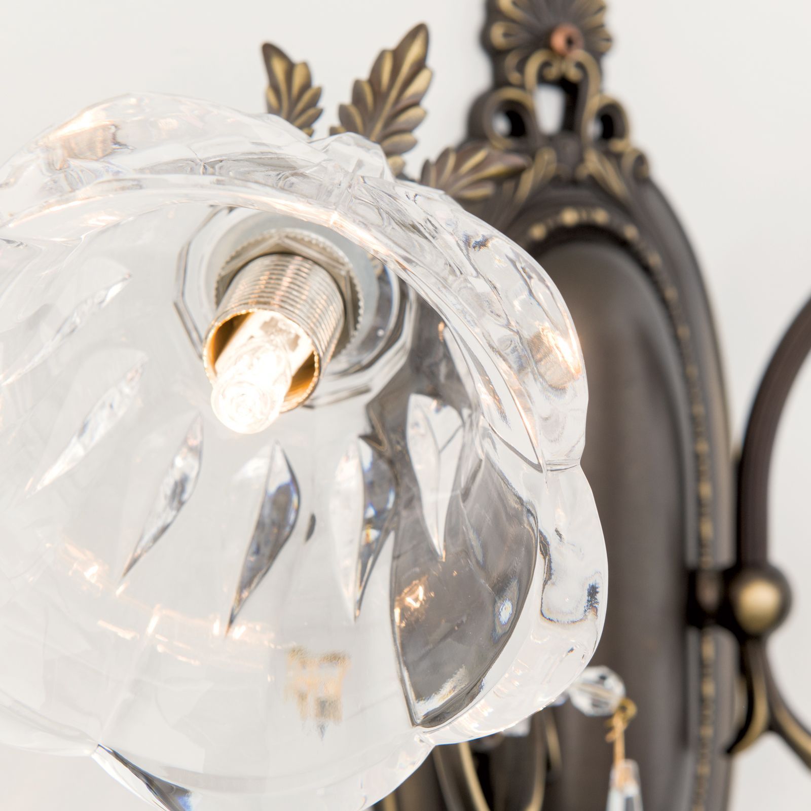 Кристалл и латунь настенный светильник Orion La Boheme ARCH-00031860 - Вид №5