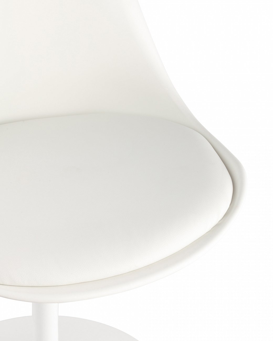 Стул пластиковый белый Tulip STOOL GROUP ДИЗАЙНЕРСКИЕ, ИНТЕРЬЕРНЫЕ 00-3881968 Белый  - Вид №5