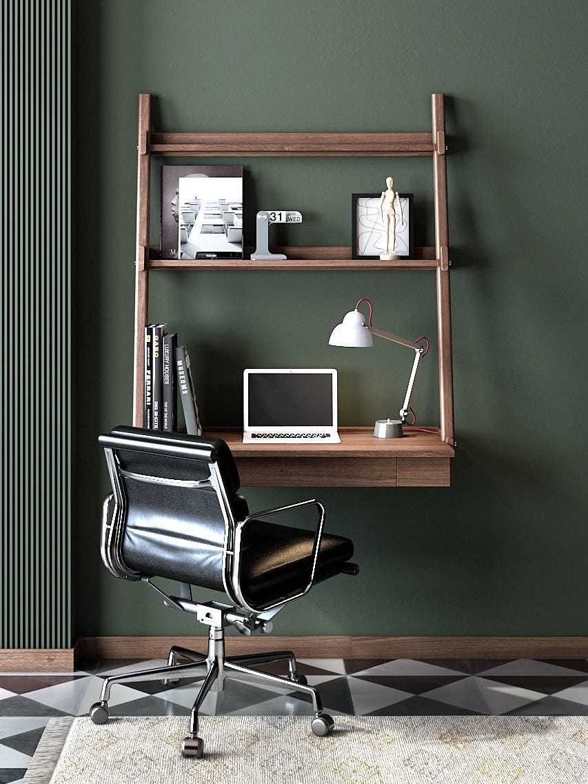 Подвесной письменный стол из массива дерева KARPENTER Simplycity ARCH-00029424 - Вид №8