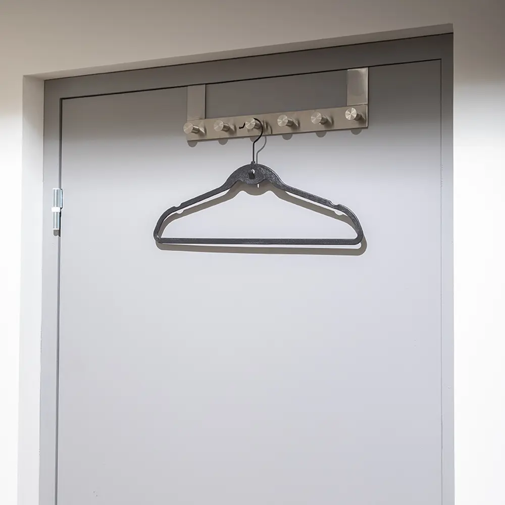 Плечики для одежды KONSENSA 45 см пластик цвет черный 4 шт Плечики пластиковые STLM-2203719 - Вид №5