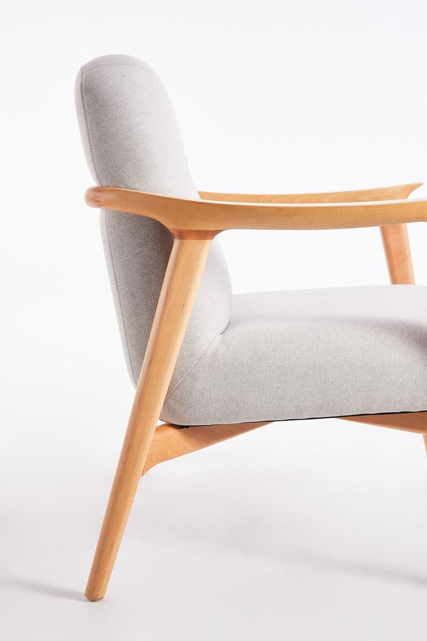 Grado Design Кресло из бука с подлокотниками Puffy Gm-a-182 - Вид №4