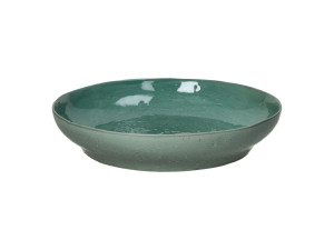 Фарфоровая тарелка с круглым дном