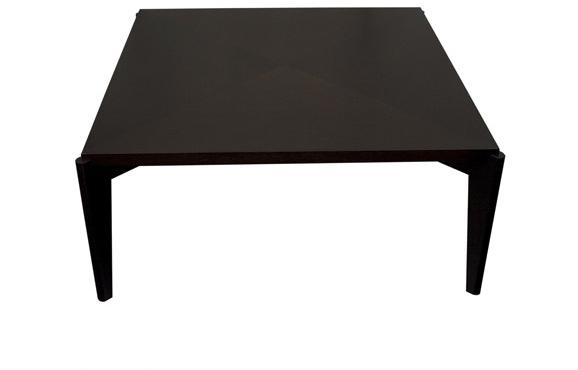 Hamilton Conte Paris Квадратный деревянный журнальный столик Arhus sun-id-1386247 - Вид №1