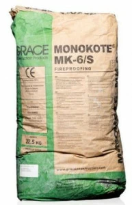 J.F. AMONN Огнестойкая штукатурка для защиты от огня Calcestruzzo armato e precompresso