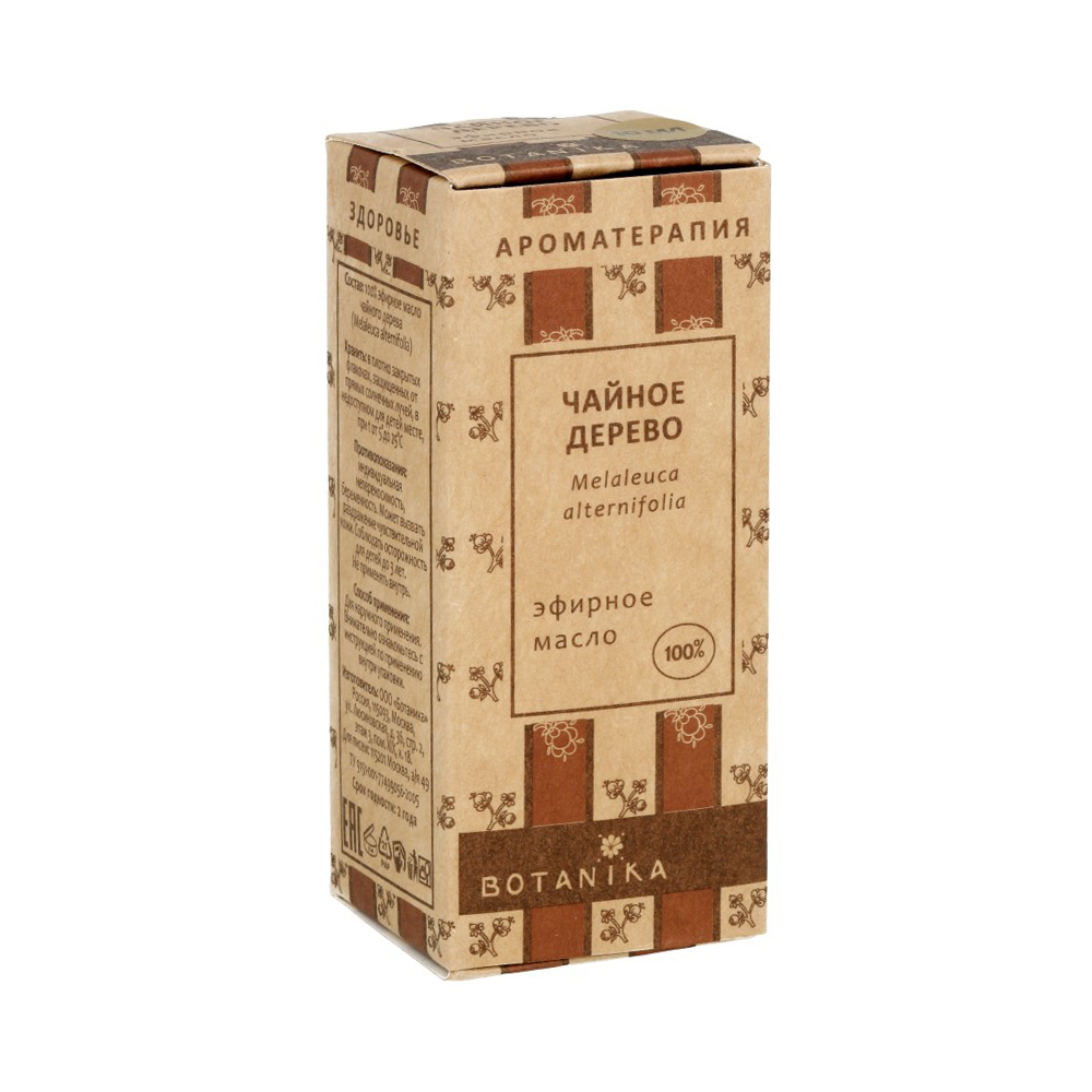 13433 Масло эфирное Чайное дерево 10 мл Botanika 