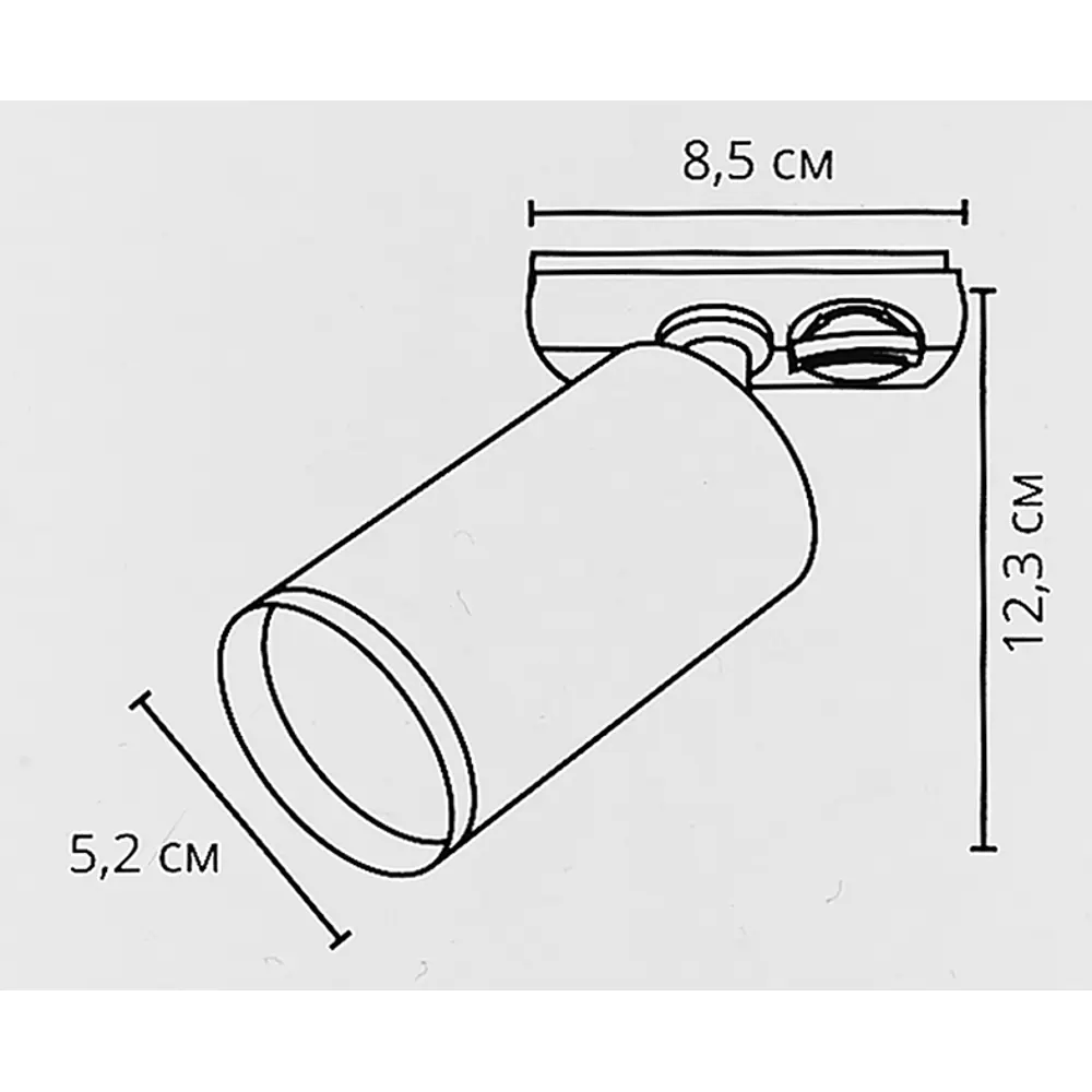 Arte Lamp Flame - трековый светильник с поворотным плафоном 86395538 STLM-0068529 - Вид №7