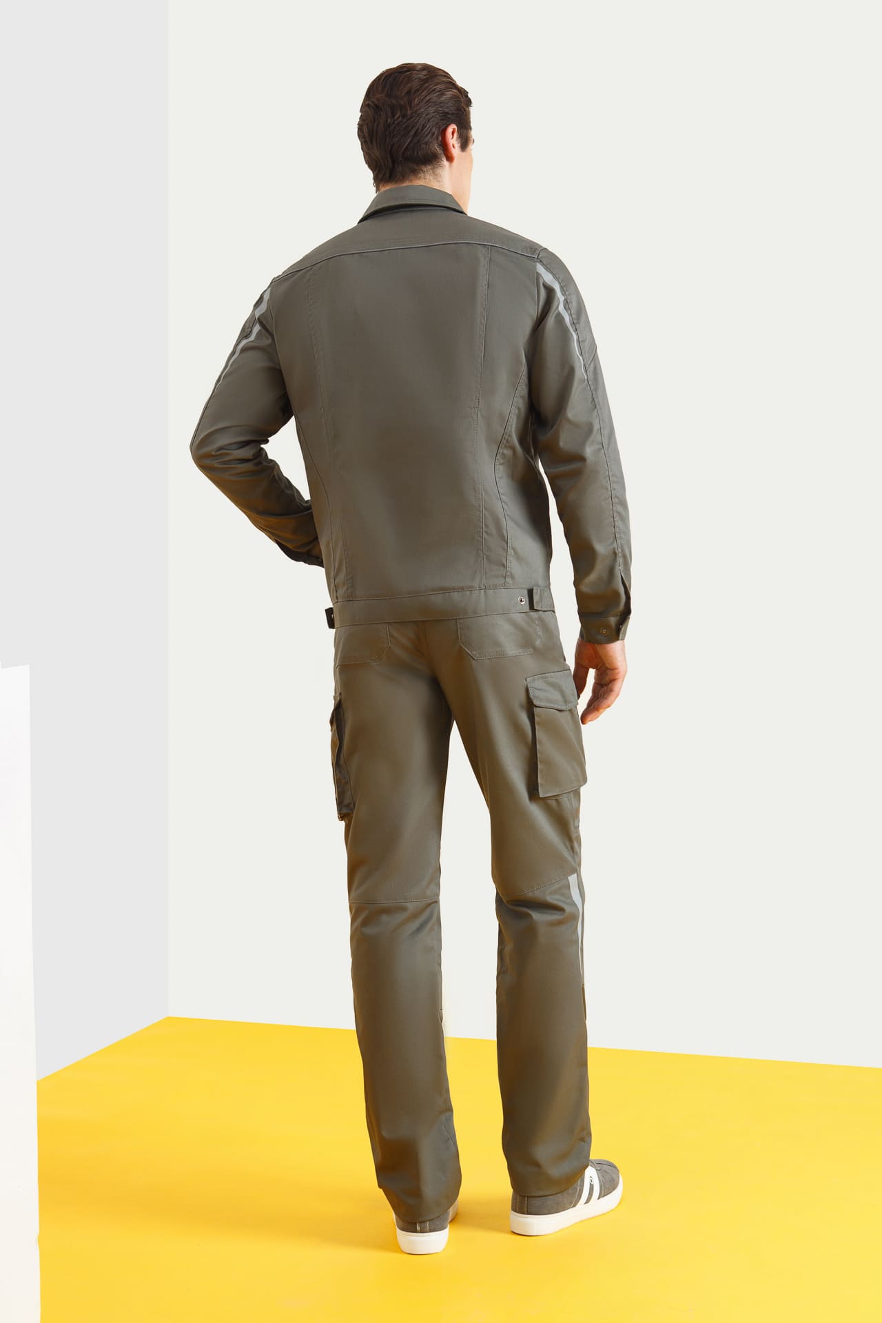 5026422 Костюм  NEW серый хаки STATUS  Летняя спецодежда  размер 48-50/170-176  - Вид №9