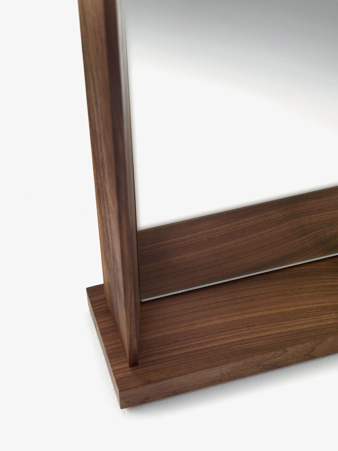 Прямоугольное зеркало из массива дерева с рамкой Riva 1920 SINCERA ARCH-00055965 - Вид №1