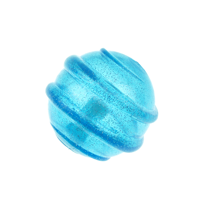 ПР0049462 Игрушка для собак Let It Snow Мяч резиновый с пищалкой 8,5 см CHOMPER 