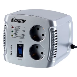 Стабилизатор напряжения Powerman AVS 1000С (Cube) 18622617 STLM-2188468