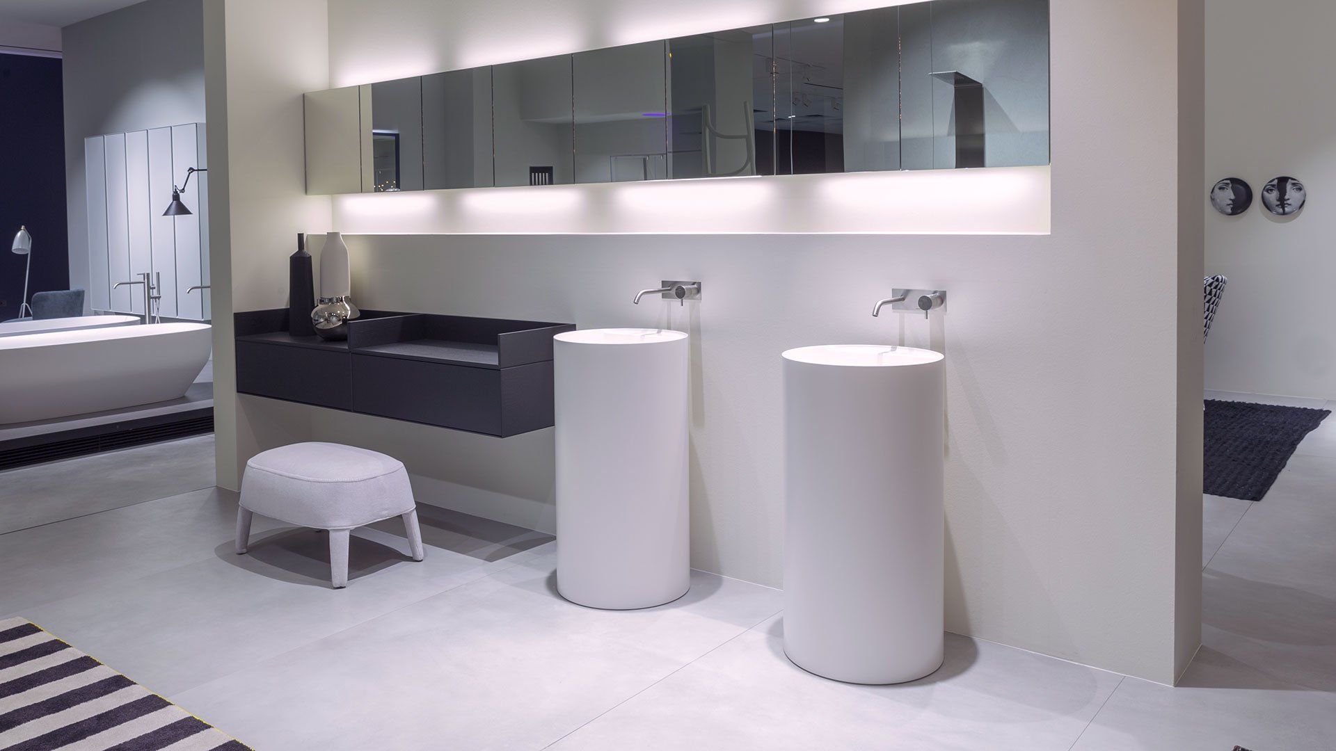 Simplo85 Напольная раковина стоящая прямоугольная Antoniolupi  - Вид №8