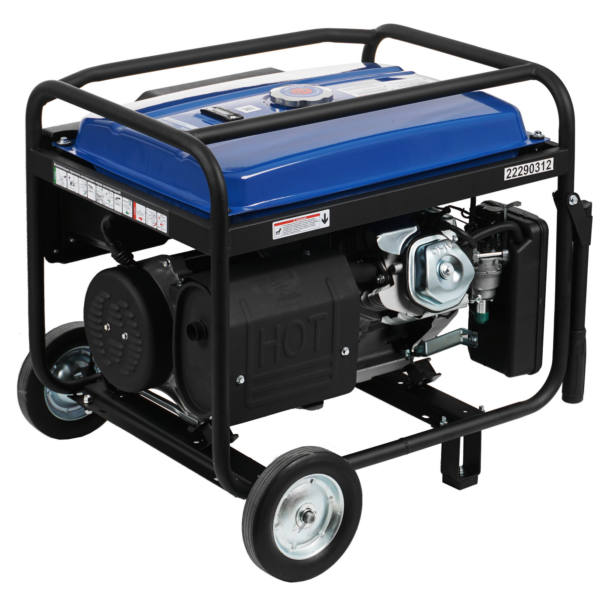 Электрогенератор   бензиновый ТСС SGG 5000EHNA 5411113 STDN-0014377 - Вид №3