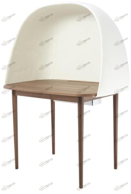 Ligne Roset Рабочий стол из массива дерева со звукоизоляционной структурой  19980029 